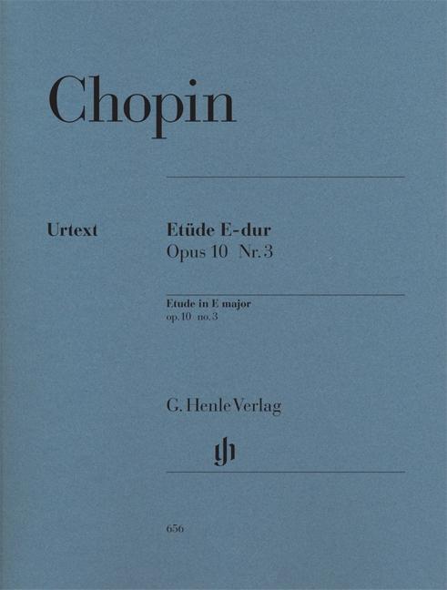 Cover: 9790201806563 | Etude In E Major, Op. 10, No. 3 | Frédéric Chopin | Buch | Deutsch