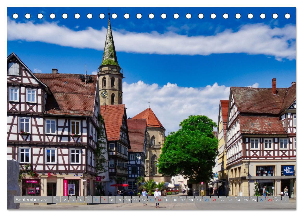 Bild: 9783383966064 | Schorndorf und Umgebung (Tischkalender 2025 DIN A5 quer), CALVENDO...