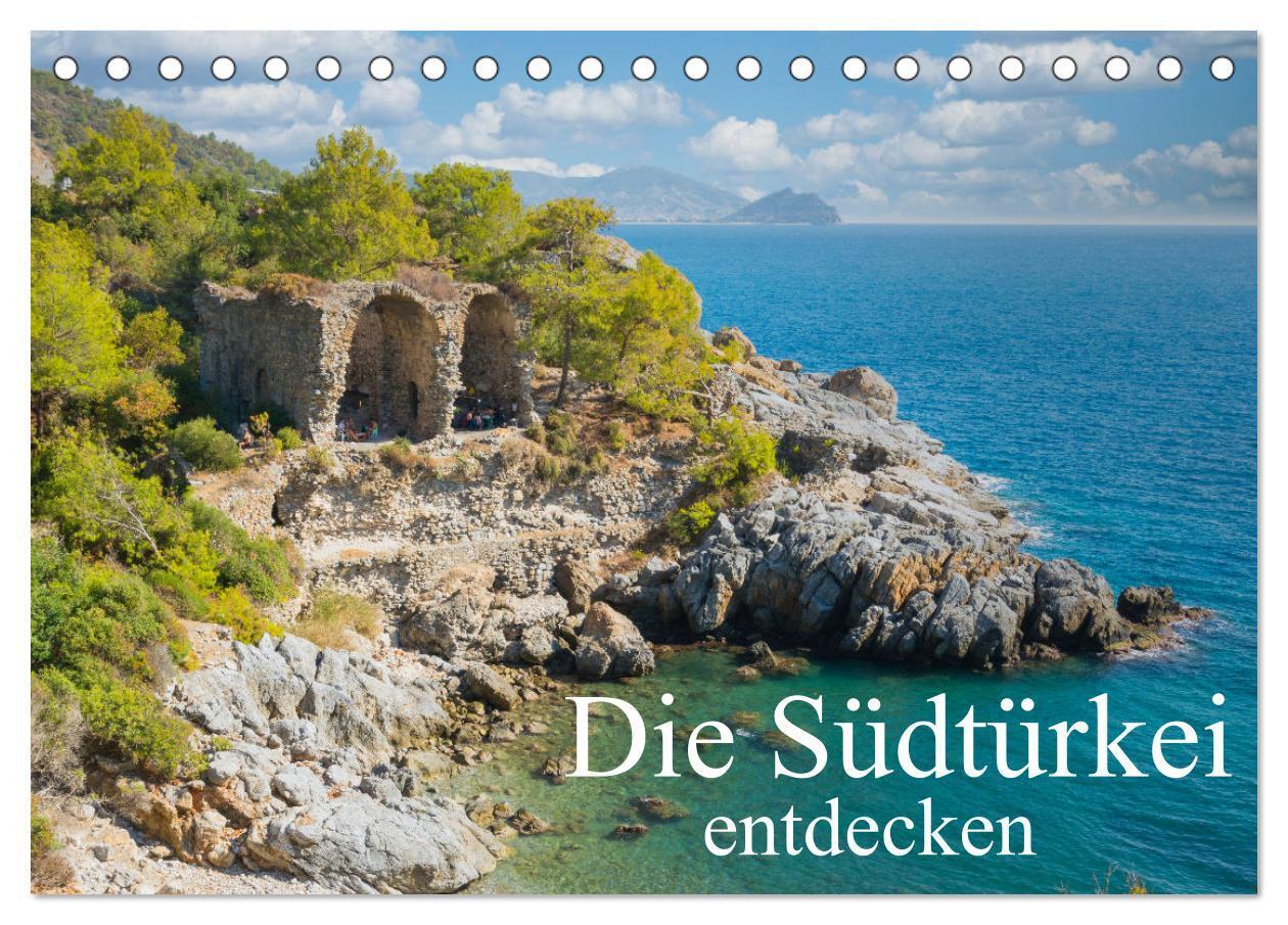 Cover: 9783675444850 | Die Südtürkei entdecken (Tischkalender 2024 DIN A5 quer), CALVENDO...