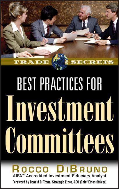 Cover: 9781592803095 | Best Practices for Investment Committees | Rocco Dibruno | Taschenbuch