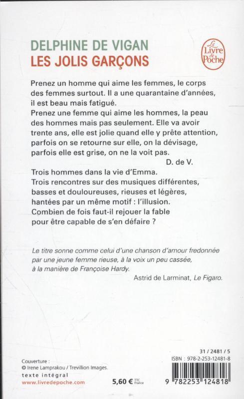 Rückseite: 9782253124818 | Les jolis garçons | Delphine de Vigan | Taschenbuch | Französisch