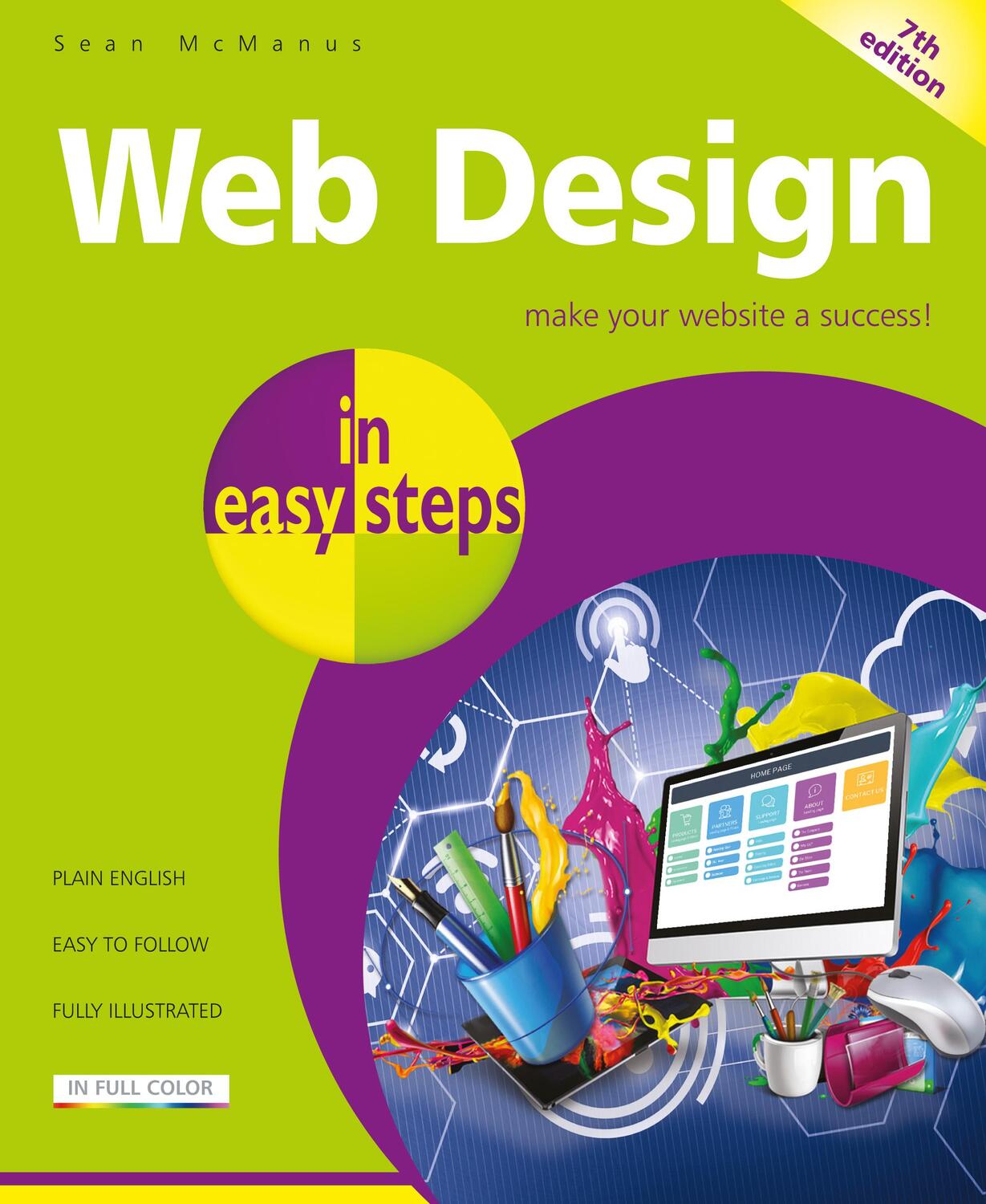 Cover: 9781840789850 | Web Design in easy steps | Sea McManus | Taschenbuch | Englisch | 2023