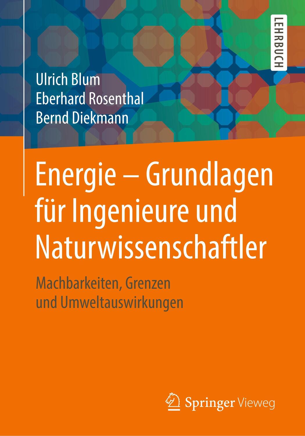 Cover: 9783658269326 | Energie - Grundlagen für Ingenieure und Naturwissenschaftler | Buch
