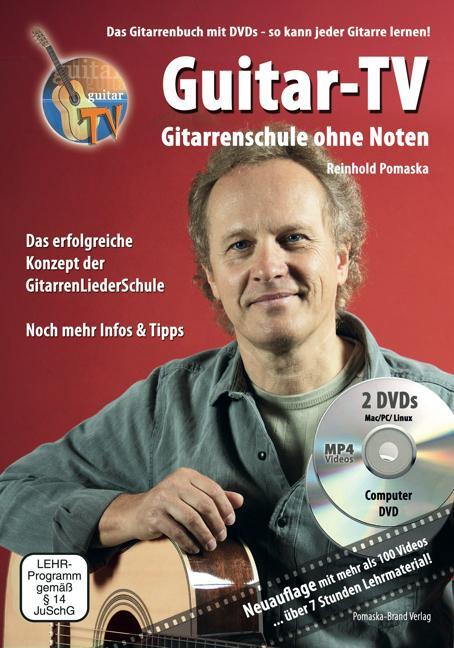 Cover: 9783943304794 | Guitar-TV: Gitarrenschule ohne Noten | Reinhold Pomaska | Broschüre