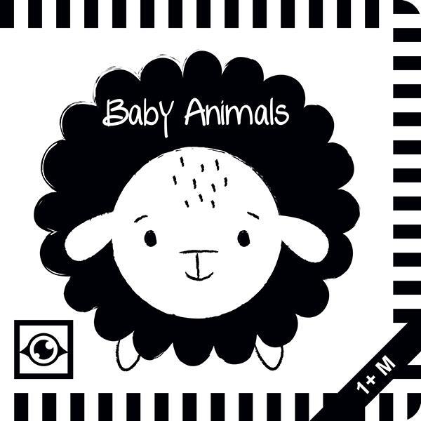 Cover: 9783982502403 | Baby Animals: Kontrastbuch für Babys mit Öffnungen · kontrastreiche...