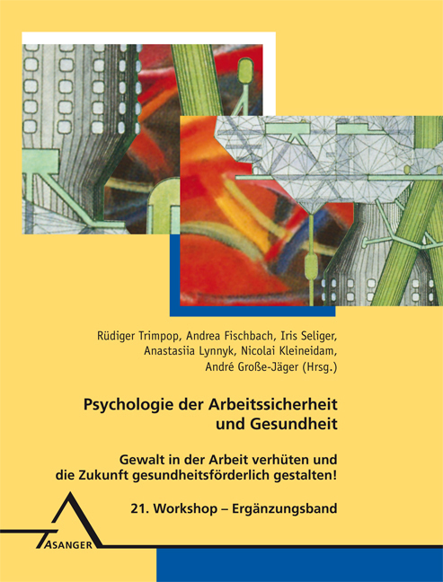 Cover: 9783893346493 | Psychologie der Arbeitssicherheit und Gesundheit | Trimpop (u. a.)