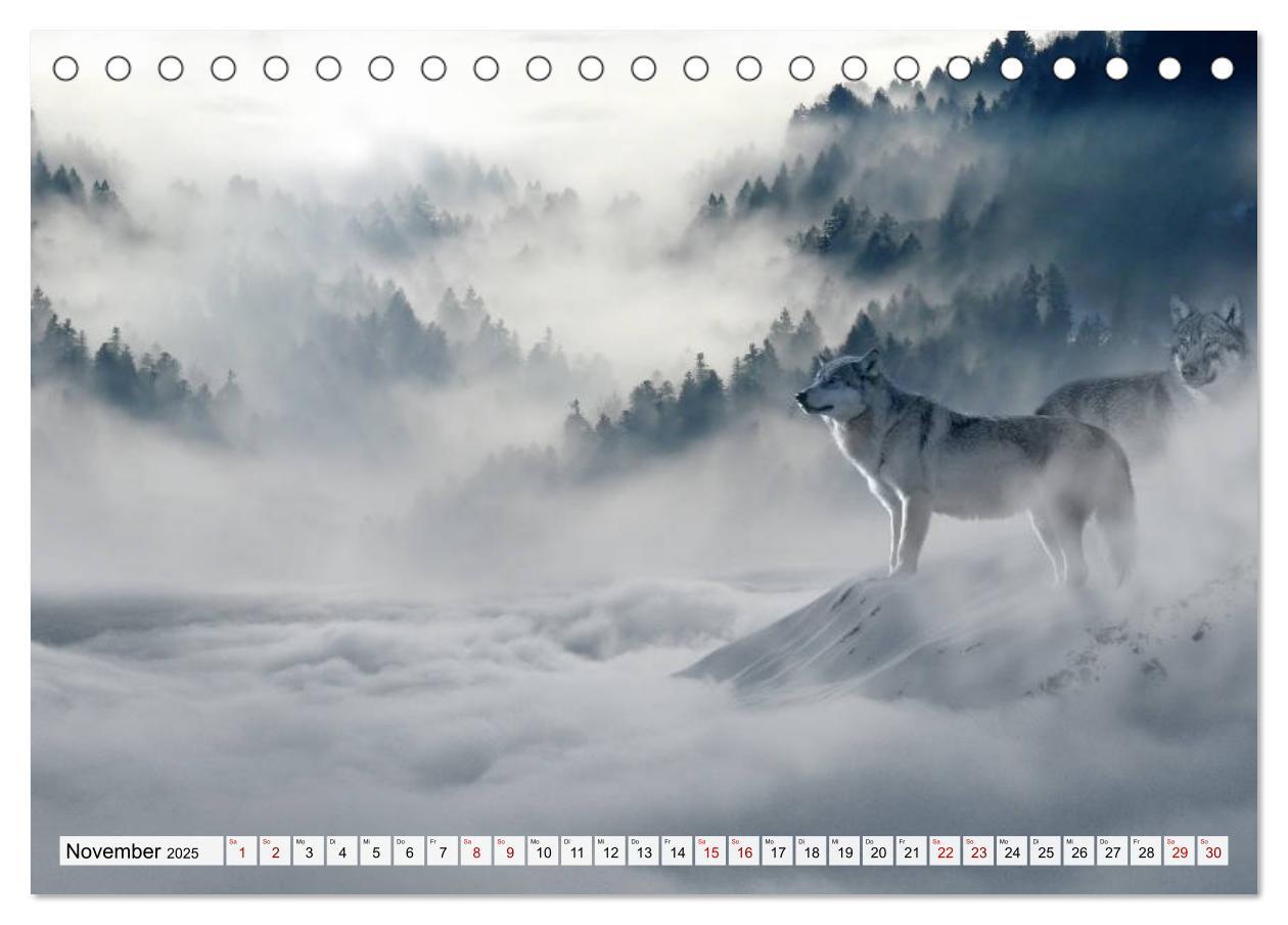 Bild: 9783435442898 | Göttererwachen. Die Natur im mystischen Nebel (Tischkalender 2025...