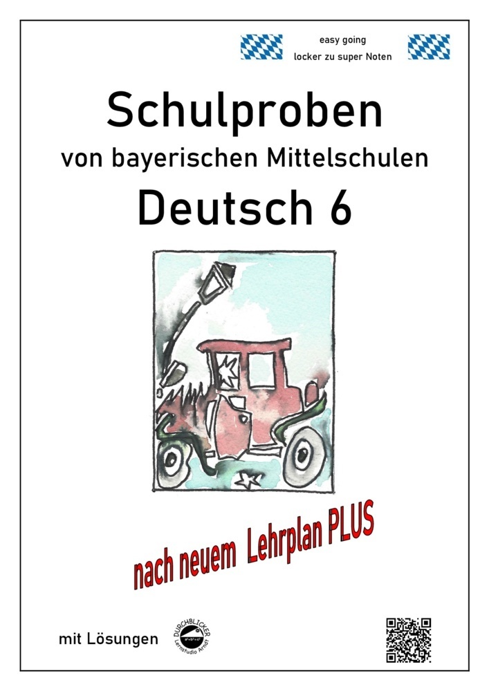 Cover: 9783946141525 | Deutsch 6, Schulproben von bayerischen Mittelschulen mit Lösungen...