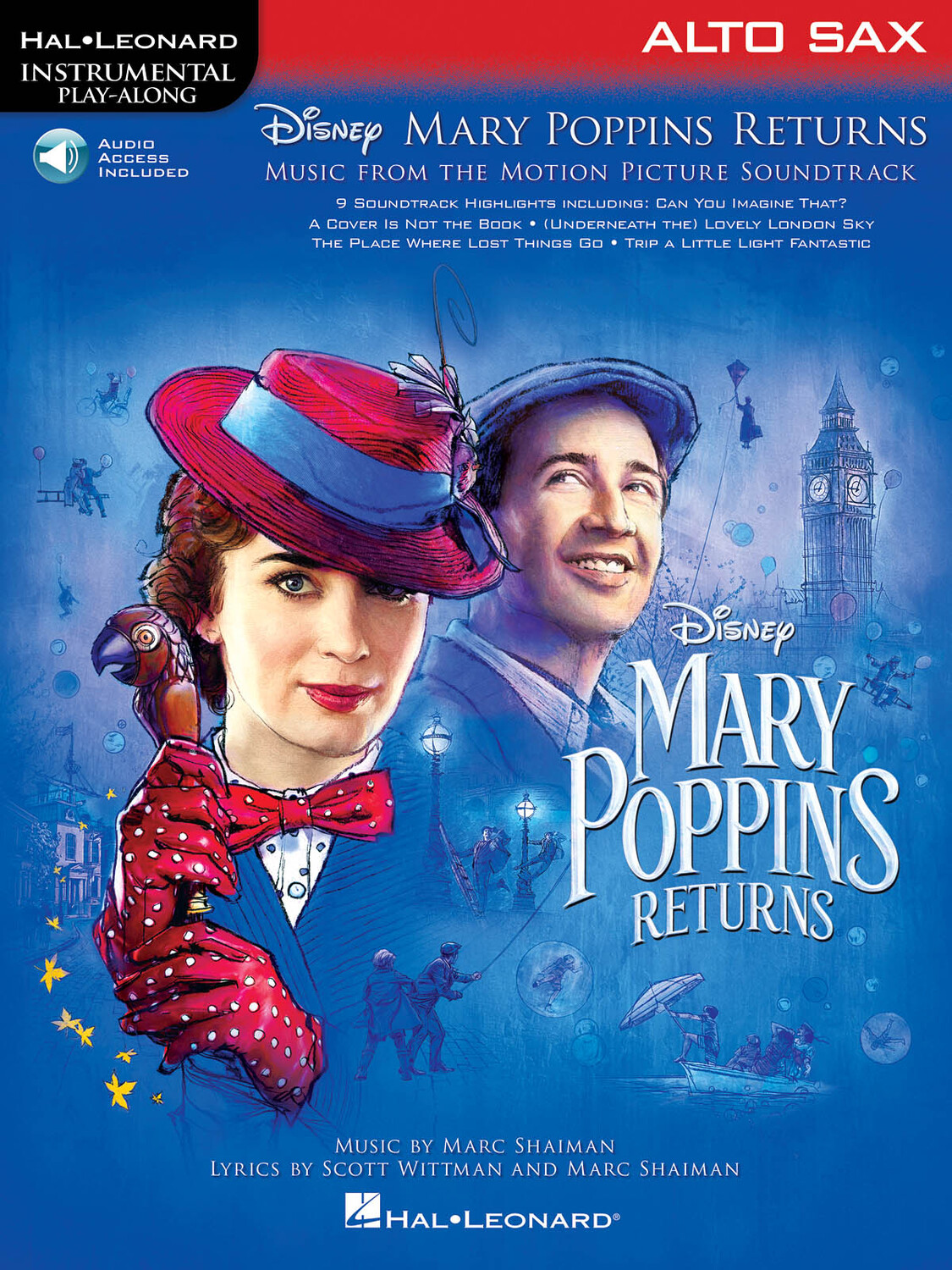 Cover: 888680914486 | Mary Poppins Returns for Alto Sax | Marc Shaiman_Scott Wittman | 2019