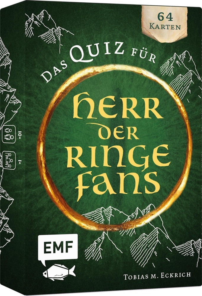 Cover: 4260478342514 | Kartenspiel: Das inoffizielle Quiz für Herr der Ringe-Fans | Eckrich