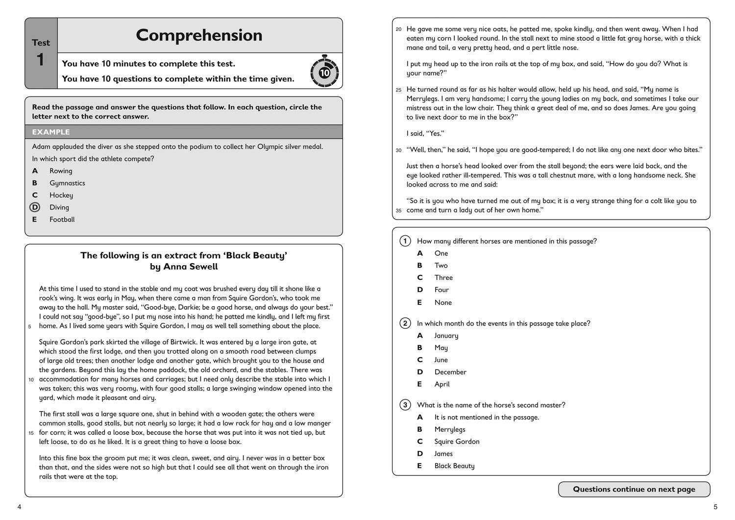 Bild: 9781844199143 | 11+ English Quick Practice Tests Age 9-10 (Year 5) | Letts 11 | Buch