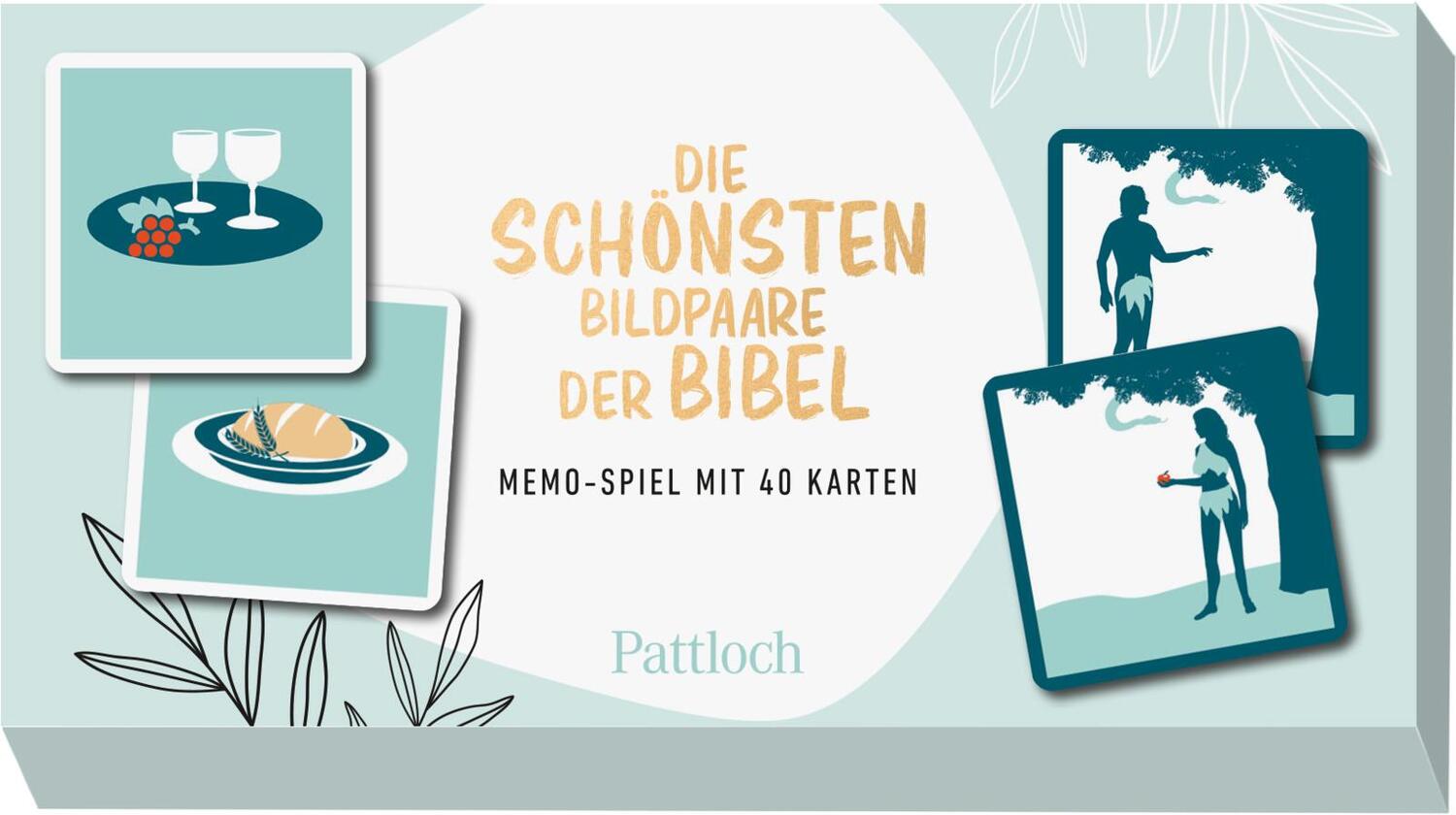 Cover: 4260308344268 | Die schönsten Bildpaare der Bibel | Pattloch Verlag | Spiel | 40 S.