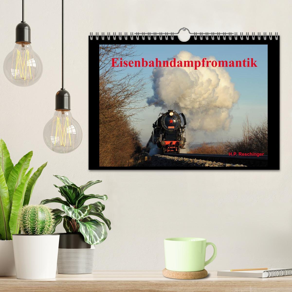 Bild: 9783435778881 | Eisenbahndampfromantik (Wandkalender 2025 DIN A4 quer), CALVENDO...