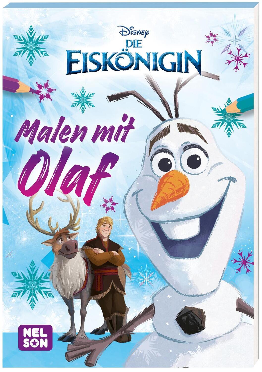 Cover: 9783845123615 | Disney Eiskönigin: Malspaß mit Olaf | Taschenbuch | Disney Eiskönigin