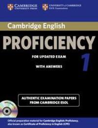 Cover: 9781107691643 | Cambridge English Proficiency 1 for Updated Exam Self-Study Pack...