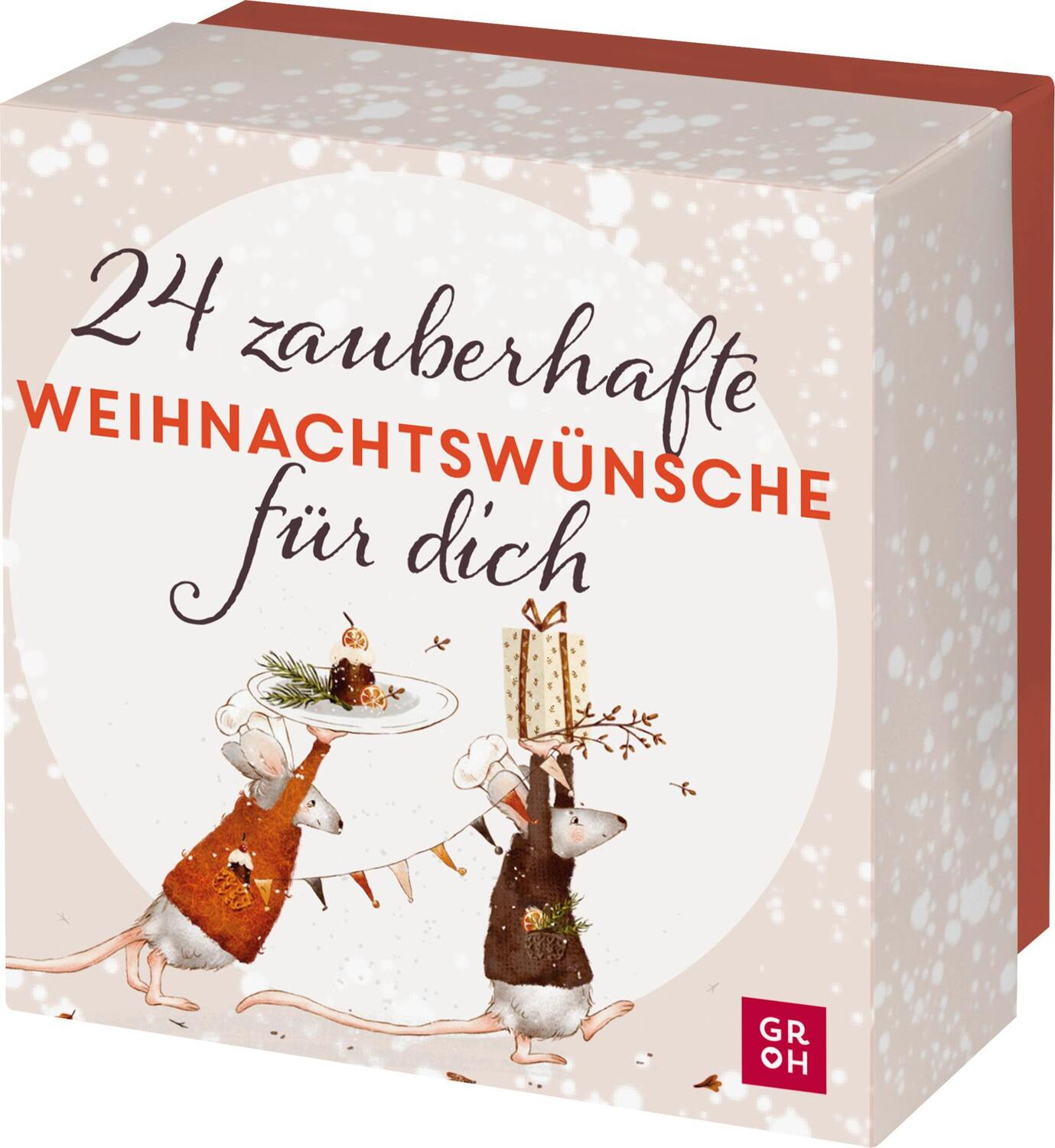 Cover: 4036442010792 | 24 zauberhafte Weihnachtswünsche für dich | Groh Verlag | Kalender