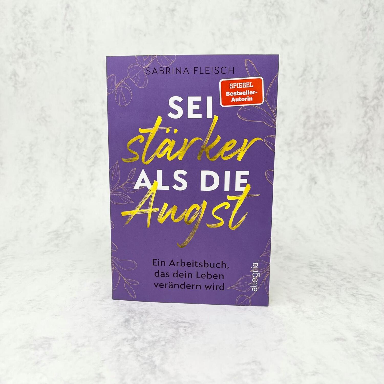 Bild: 9783793424437 | Sei stärker als die Angst | Sabrina Fleisch | Taschenbuch | 384 S.