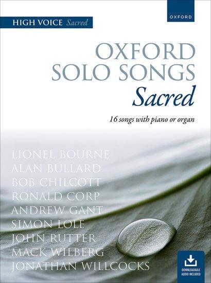 Cover: 9780193365810 | Oxford Solo Songs: Sacred | 16 songs with piano or organ | Oxford