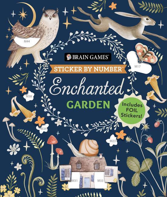 Cover: 9781639384785 | Brain Games - Sticker by Number: Enchanted Garden | Ltd (u. a.) | Buch
