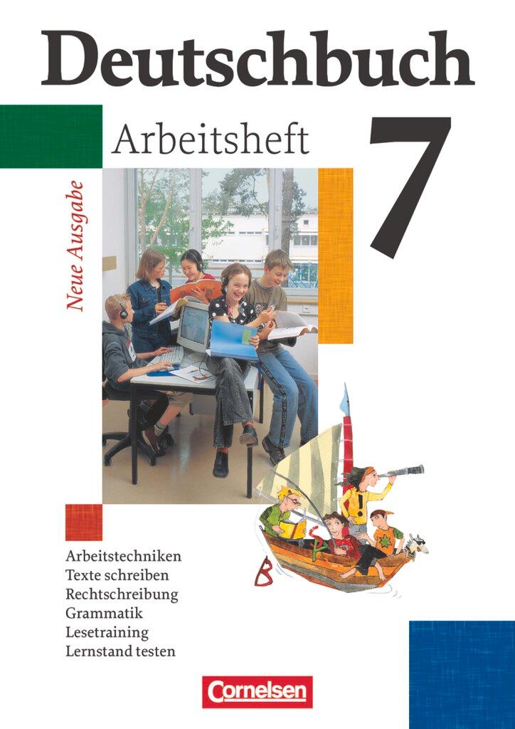 Cover: 9783464680636 | Deutschbuch Gymnasium 7. Schuljahr. Arbeitsheft mit Lösungen....