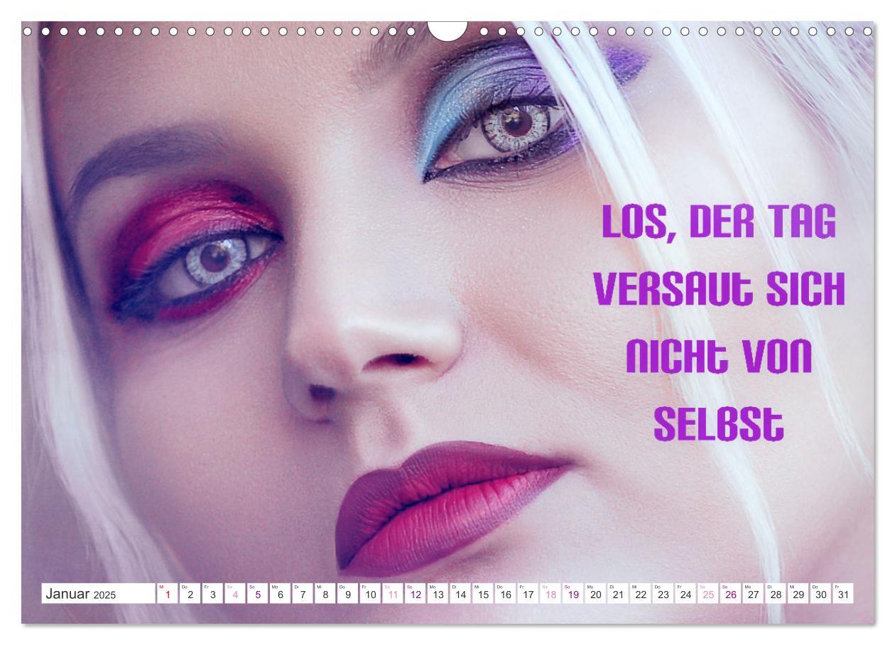 Bild: 9783435052257 | Heute schon Prinzen geküsst? Spruchkalender (Wandkalender 2025 DIN...