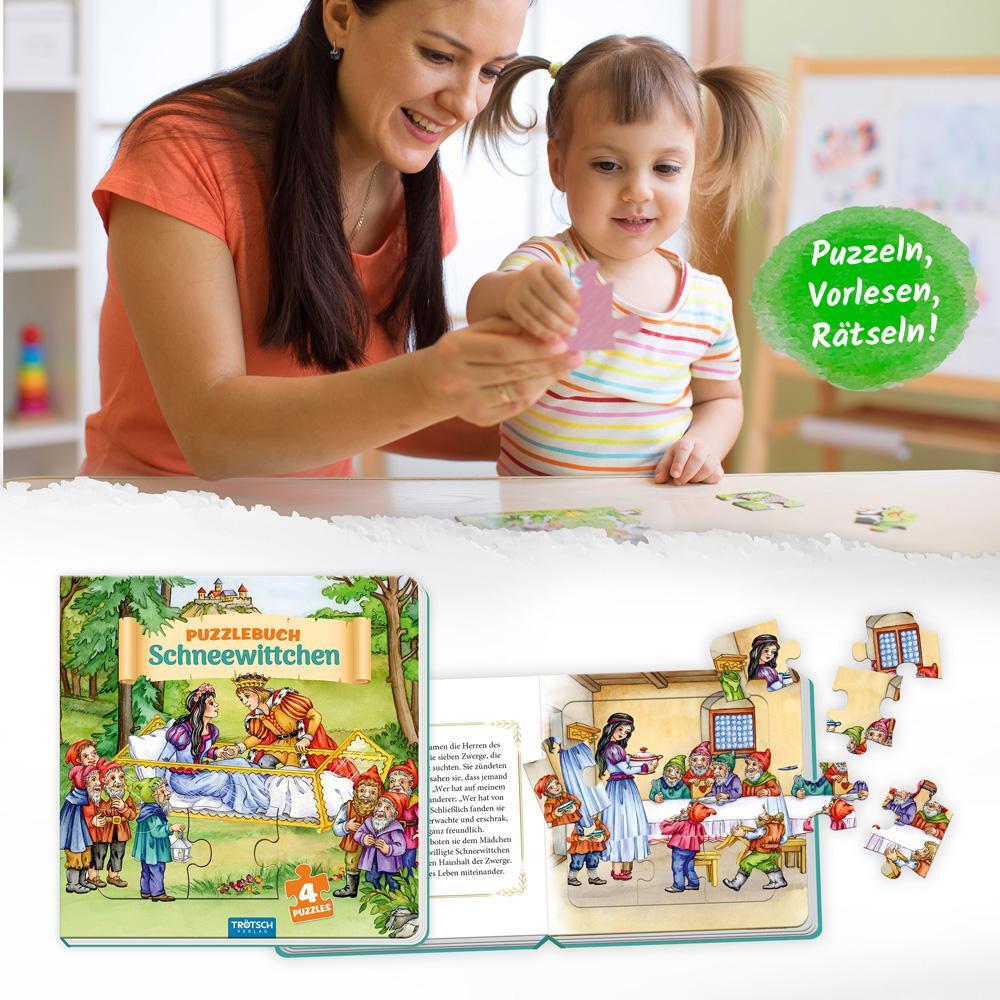 Bild: 9783965526747 | Trötsch Pappenbuch Puzzlebuch Schneewittchen | Trötsch Verlag | Buch