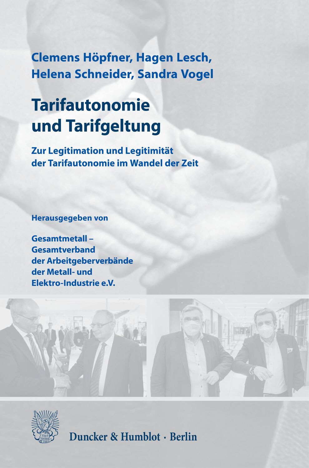 Cover: 9783428184224 | Tarifautonomie und Tarifgeltung. | Sandra Vogel | Buch | Deutsch