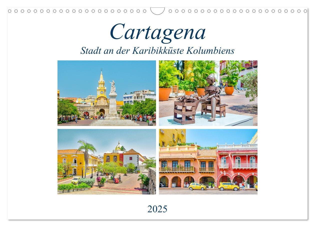 Cover: 9783435241705 | Cartagena - Stadt an der Karibikküste Kolumbiens (Wandkalender 2025...