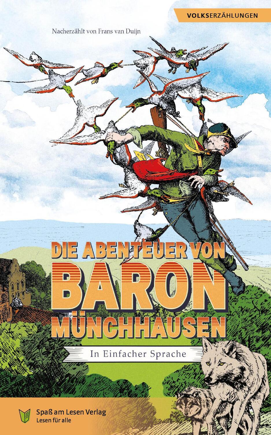 Cover: 9783948856564 | Die Abenteuer von Baron Münchhausen | in Einfacher Sprache | Duijn