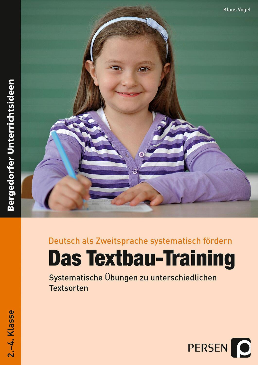 Cover: 9783403235507 | Das Textbau-Training | Klaus Vogel | Taschenbuch | Deutsch | 2015