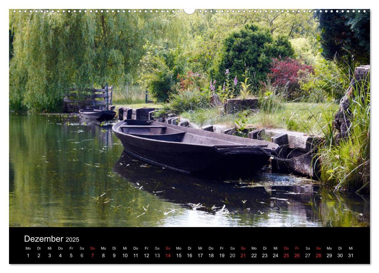 Bild: 9783435810192 | Geheimnisvoller Spreewald (Wandkalender 2025 DIN A2 quer), CALVENDO...