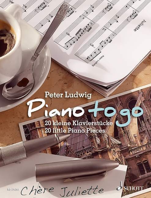 Cover: 9790001180559 | Piano to go | 20 kleine Klavierstücke. Klavier. | Peter Ludwig | Buch