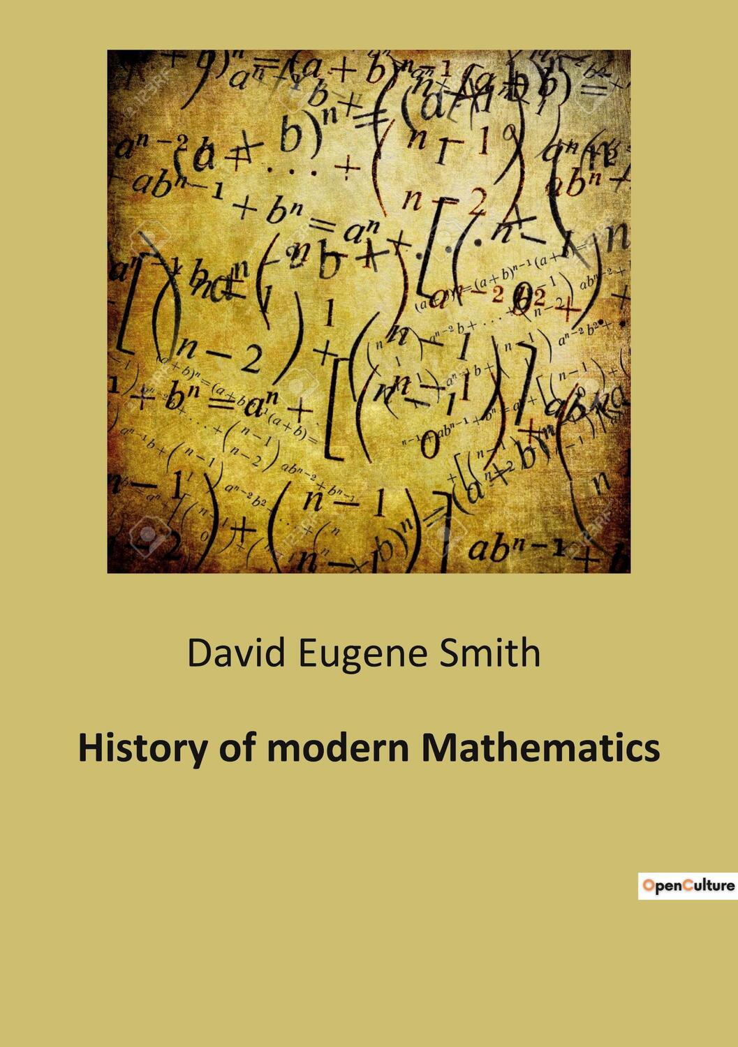 Cover: 9791041940790 | History of modern Mathematics | David Eugene Smith | Taschenbuch