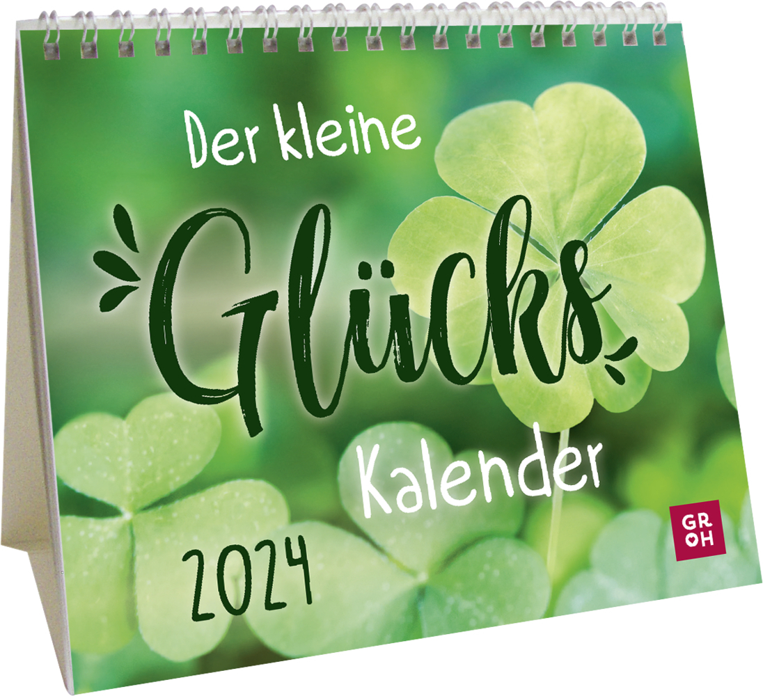 Cover: 4036442010365 | Mini-Kalender 2024: Der kleine Glückskalender | Groh Verlag | Kalender