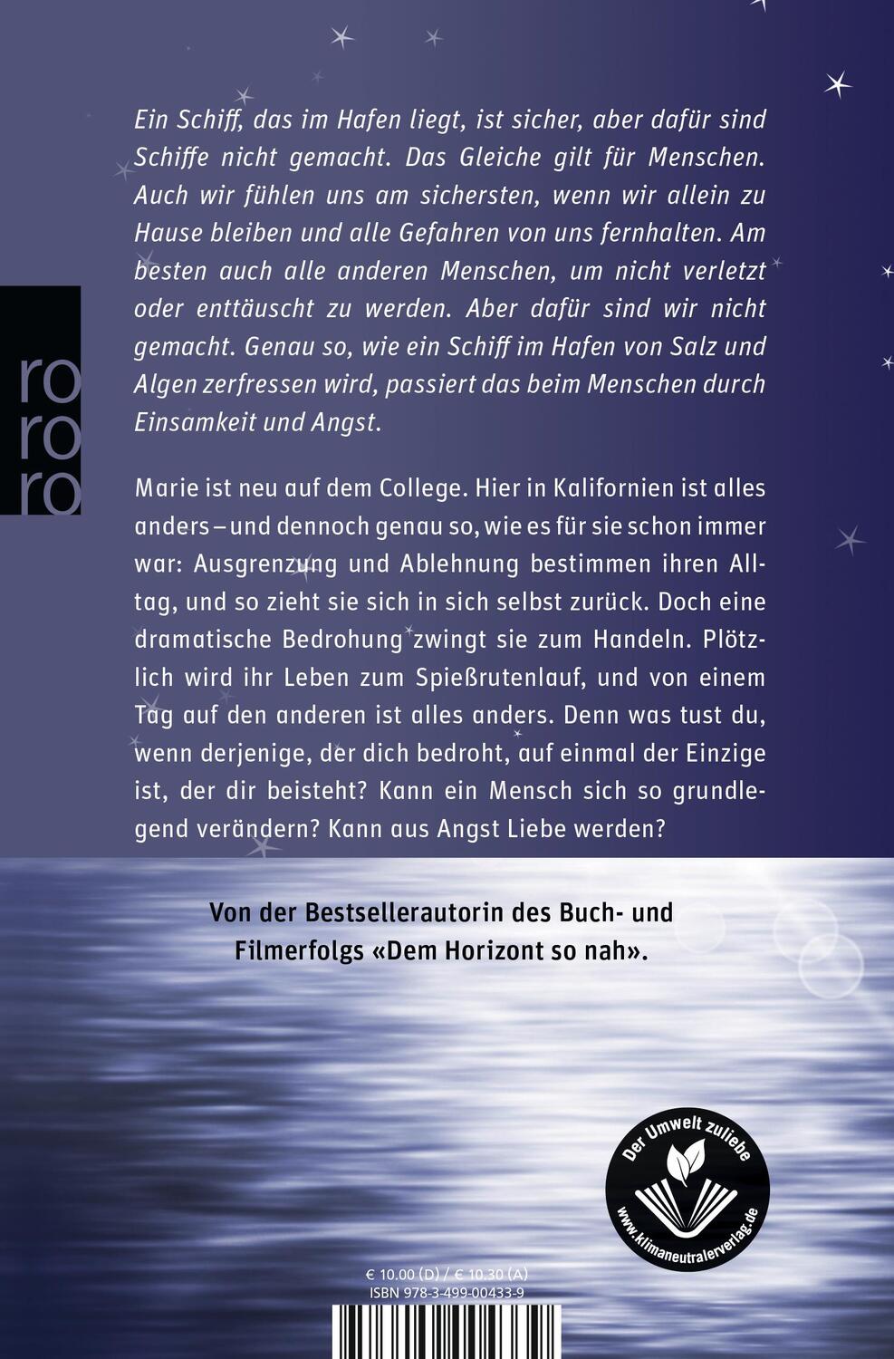 Rückseite: 9783499004339 | Wenn das Meer leuchtet | Jessica Koch | Taschenbuch | Deutsch | 2020