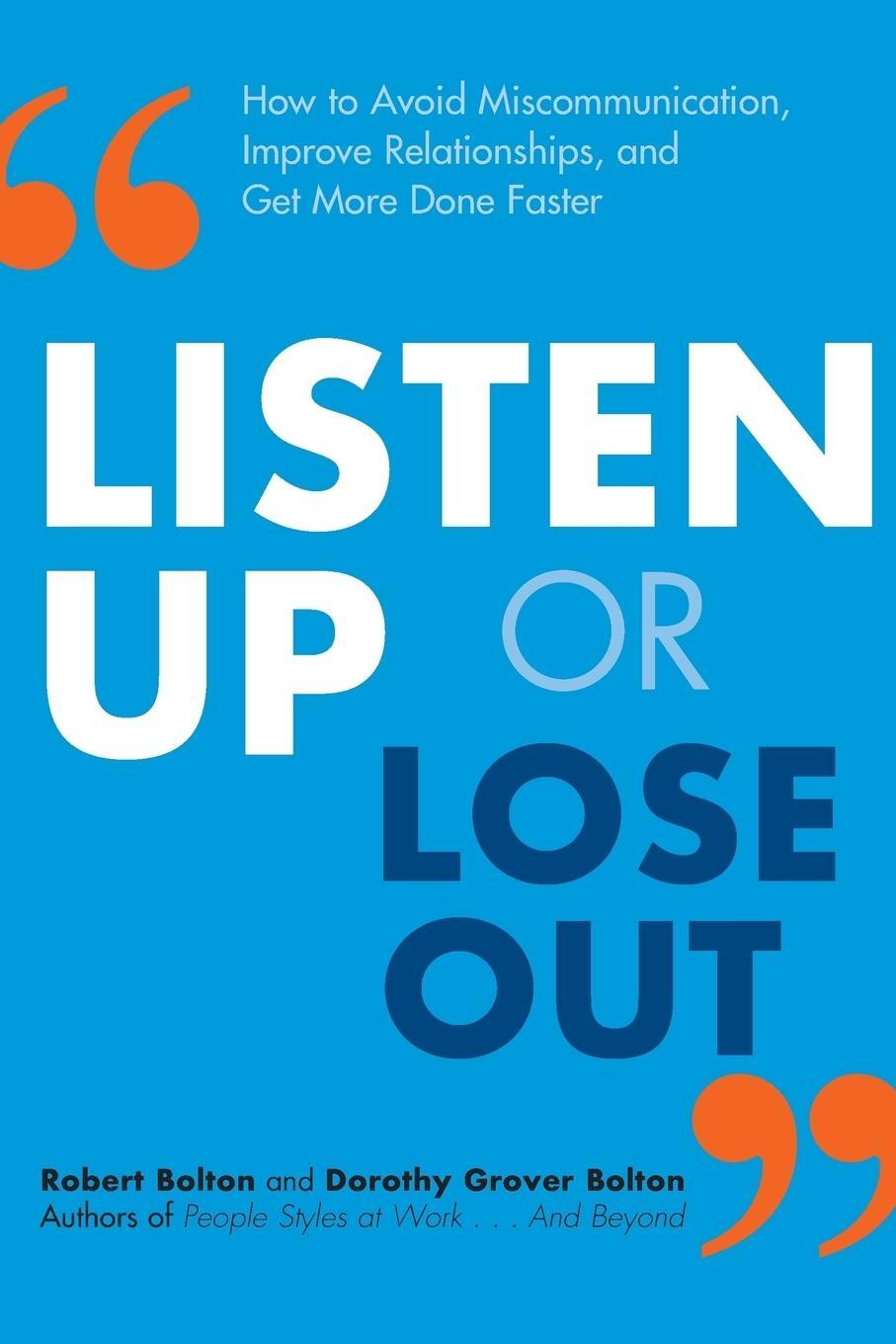 Cover: 9780814432013 | Listen Up or Lose Out | Robert Bolton (u. a.) | Taschenbuch | Englisch