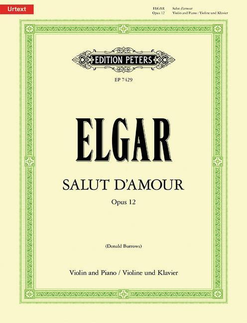 Cover: 9790577083728 | Salut d'Amour Op. 12 for Violin and Piano | Taschenbuch | Buch | 2022