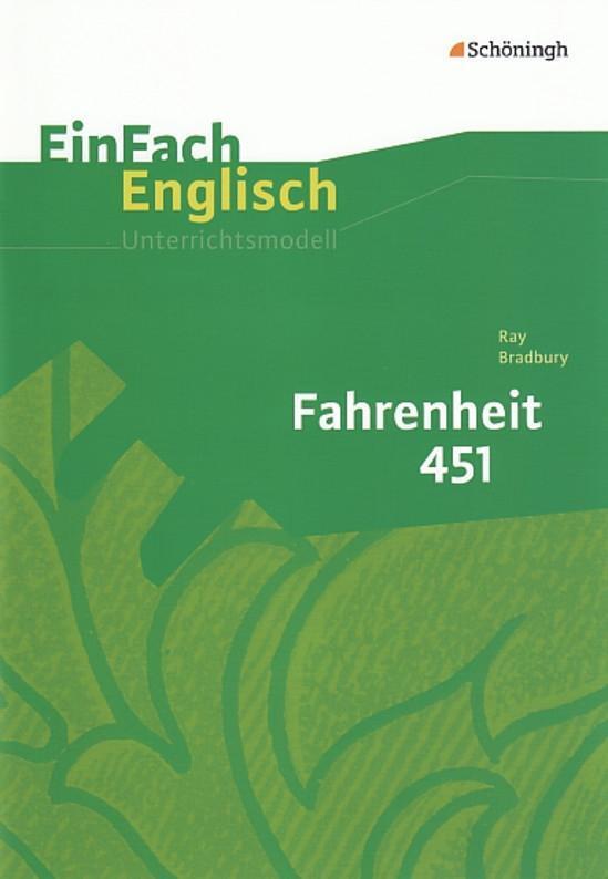 Cover: 9783140412148 | Fahrenheit 451 | EinFach Englisch Unterrichtsmodelle | Anke Simon