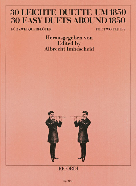 Cover: 9790204224319 | 30 leichte Duette um 1850 | Albrecht Imbescheid | Buch