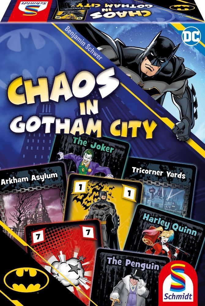 Cover: 4001504494292 | Batman, Chaos in Gotham City | Familienspiele Klein &amp; Fein | Spiel