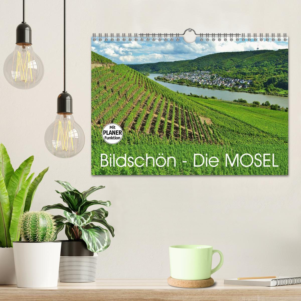 Bild: 9783435549252 | Bildschön - Die Mosel (Wandkalender 2025 DIN A4 quer), CALVENDO...