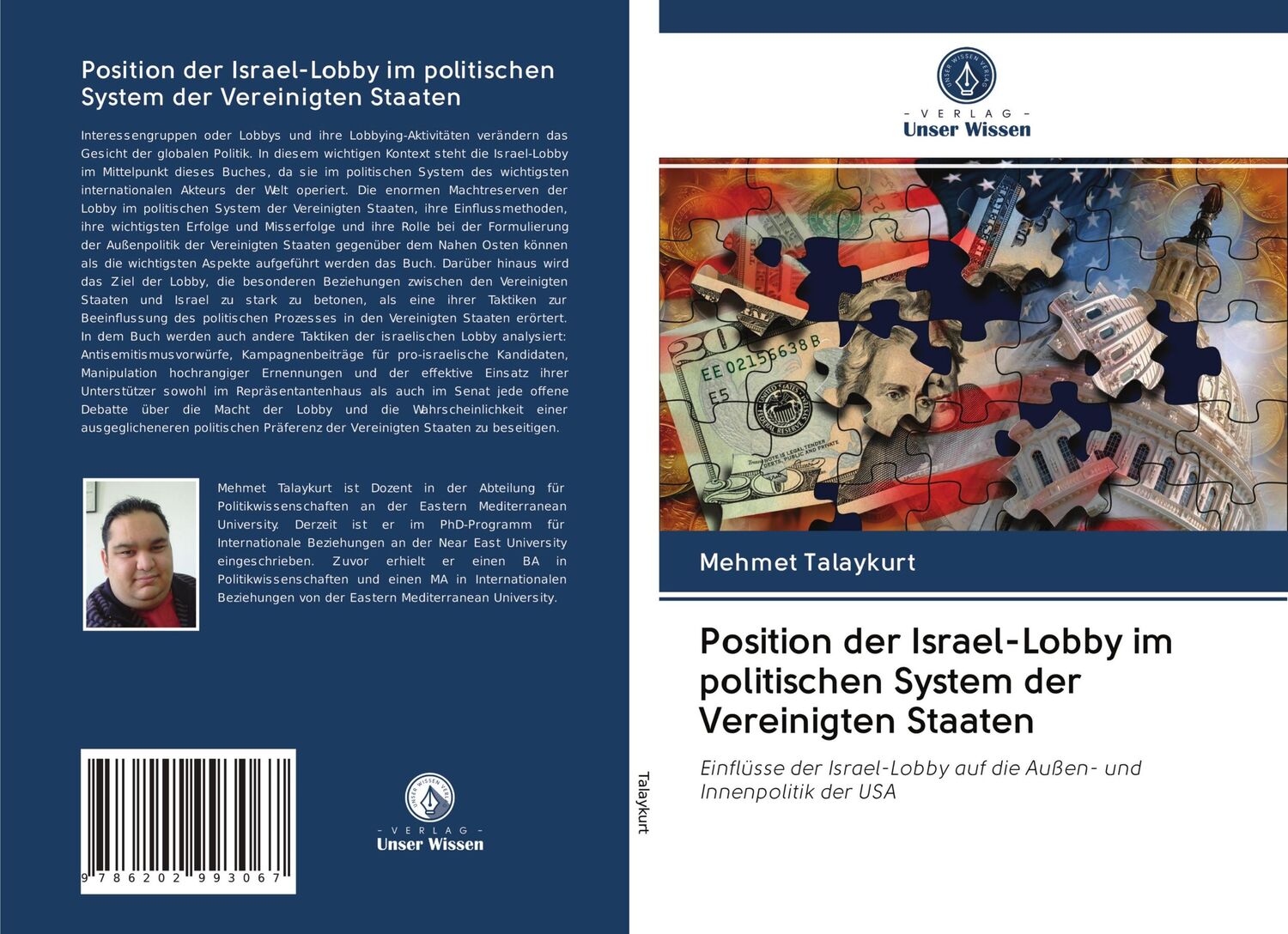 Cover: 9786202993067 | Position der Israel-Lobby im politischen System der Vereinigten...