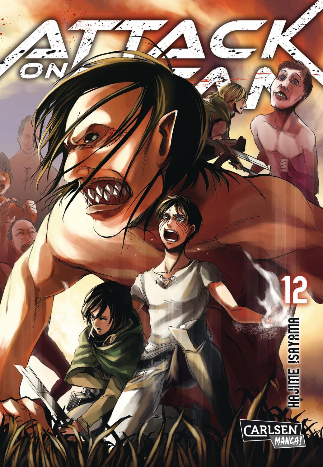 Cover: 9783551799326 | Attack on Titan 12 | Hajime Isayama | Taschenbuch | Attack on Titan