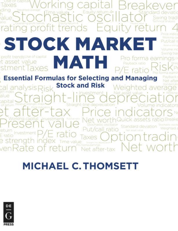 Cover: 9781501515811 | Stock Market Math | Michael C. Thomsett | Taschenbuch | Paperback