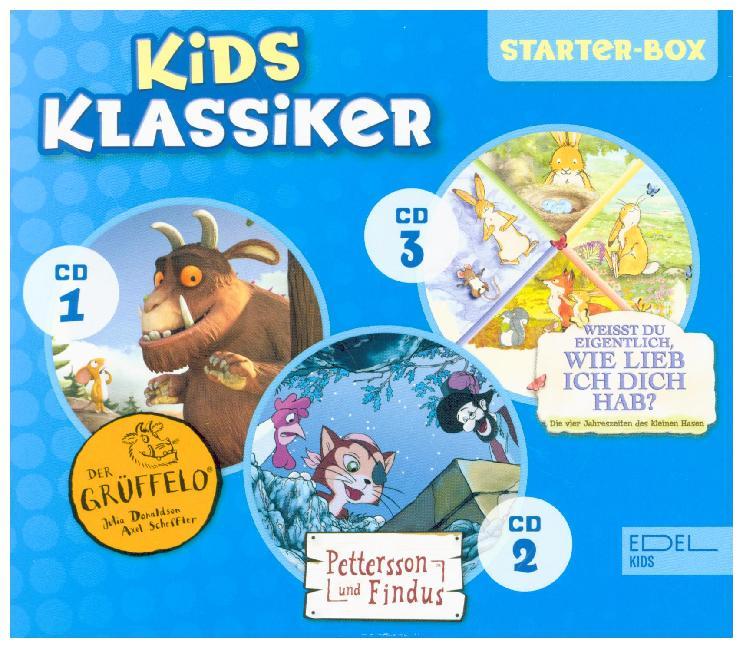 Cover: 4029759137528 | Kids Klassiker - Starter-Box, 3 Audio-CD | Audio-CD | 3 CDs | Deutsch