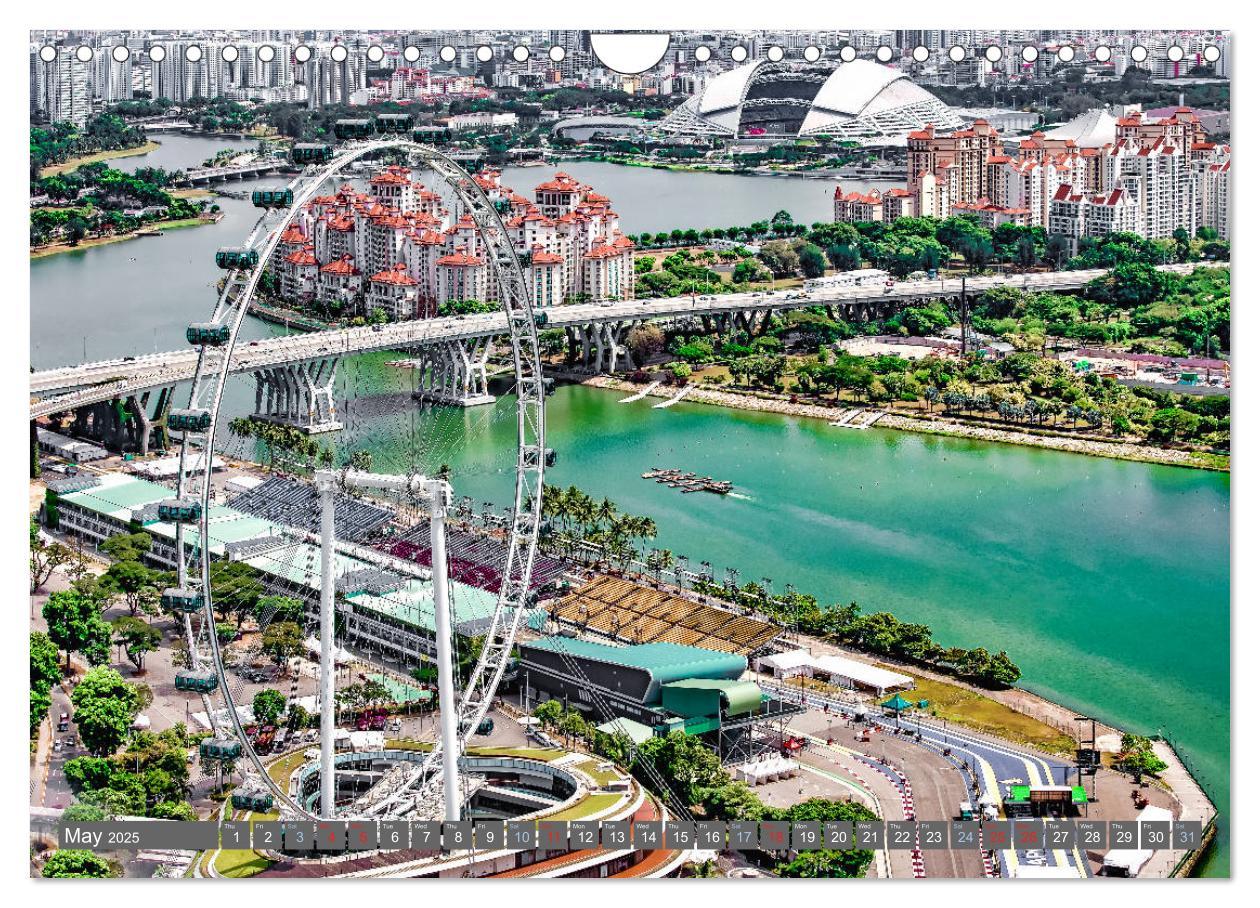 Bild: 9781325941469 | Singapore - Discover Central Area (Wall Calendar 2025 DIN A4...