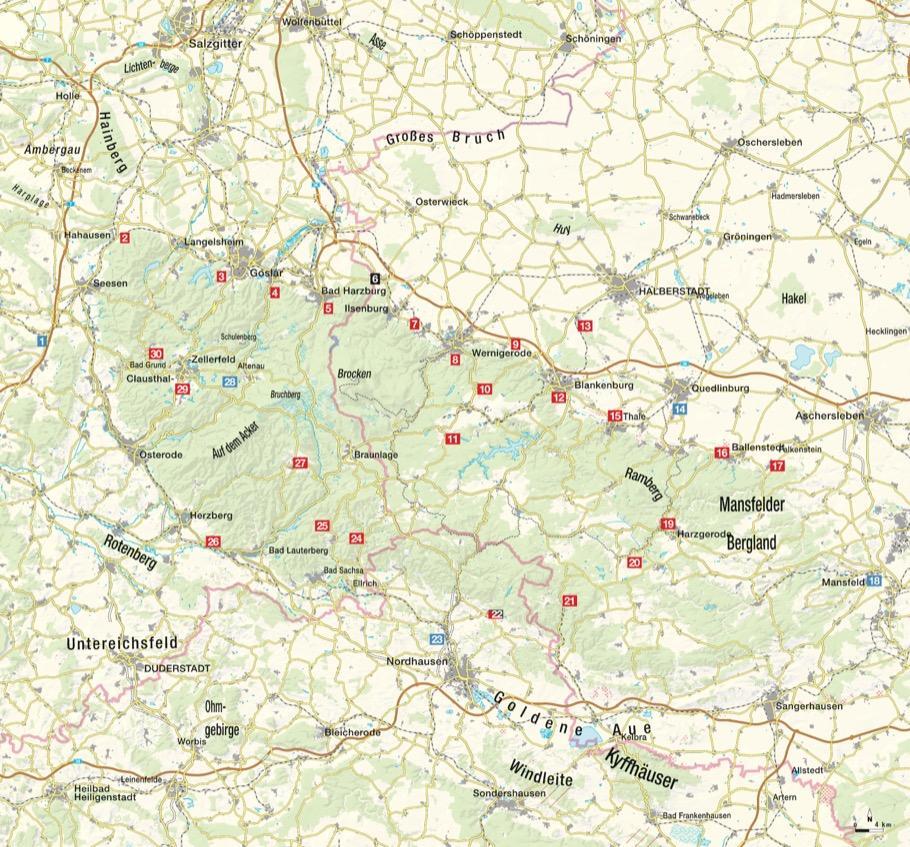 Bild: 9783734319778 | Historische Pfade Harz | 30 Wanderungen zu Orten mit Geschichte | Buch