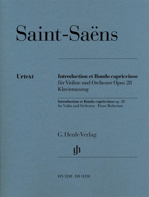 Cover: 9790201812380 | Introduction et Rondo capriccioso für Violine und Orchester op. 28