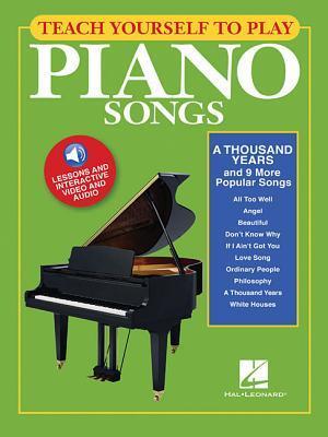 Cover: 888680082079 | Teach Yourself to Play Piano Songs: A Thousand Years &amp; 9 More...