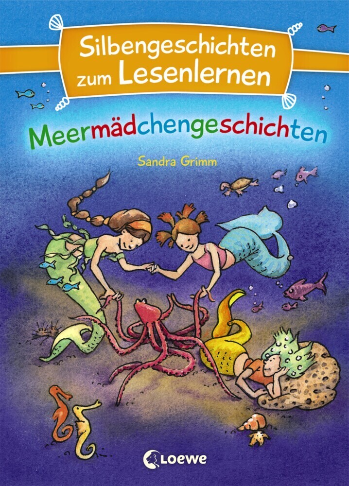 Cover: 9783743200623 | Silbengeschichten zum Lesenlernen - Meermädchengeschichten | Grimm
